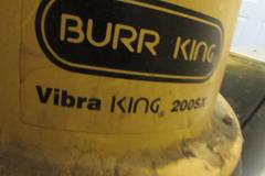 Burr-King Vibra King 200 SX Vibratory Finishing Mill with Burr King Stand Pak 5000 Stand and Media