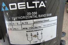 Delta 20-330 Horizontal Band Saw