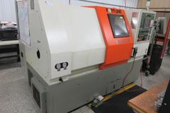 Fortune VturnII-20 CNC Turning Center with Tailstock, Chip Conveyor, Fanuc OiTC CNC Control