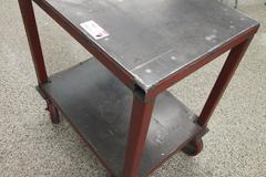 Metal Cart with Lower Shelf