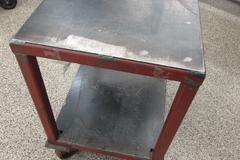 Metal Cart with Lower Shelf