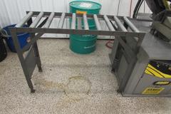 FMB Titan Horizontal Mitering Band Saw with Roller Conveyor