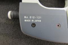 Mitutoyo No. 510-131 0-1" Pressure Micrometer with Plastic Case.  .00005" Resolution, 