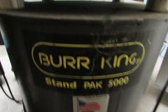 Burr-King Vibra King 200 SX Vibratory Finishing Mill with Burr King Stand Pak 5000 Stand and Media