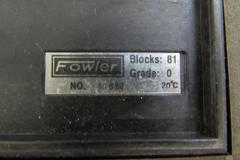 Fowler Gage Block Set with Case.  Complete: .05" to 4"