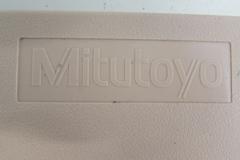 Mitutoyo No. 510-131 0-1" Pressure Micrometer with Plastic Case.  .00005" Resolution, 