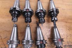 (8) ER20 Collet Type Cat 40 Tool Holders