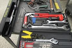 Assorteed Hand Tools: Torque Wrench, Sockets, Wrenches, Hammer and More