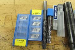 Carbide End Mills up to 3/4", (1) Insert Milling Cutter and More