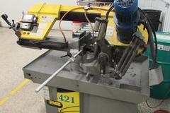 FMB Titan Horizontal Mitering Band Saw with Roller Conveyor