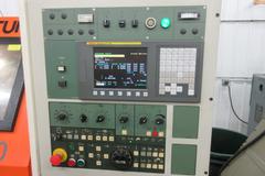 Fortune VturnII-20 CNC Turning Center with Tailstock, Chip Conveyor, Fanuc OiTC CNC Control