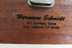 Hermann Schmidt 3" Precision Vise with Wooden Case