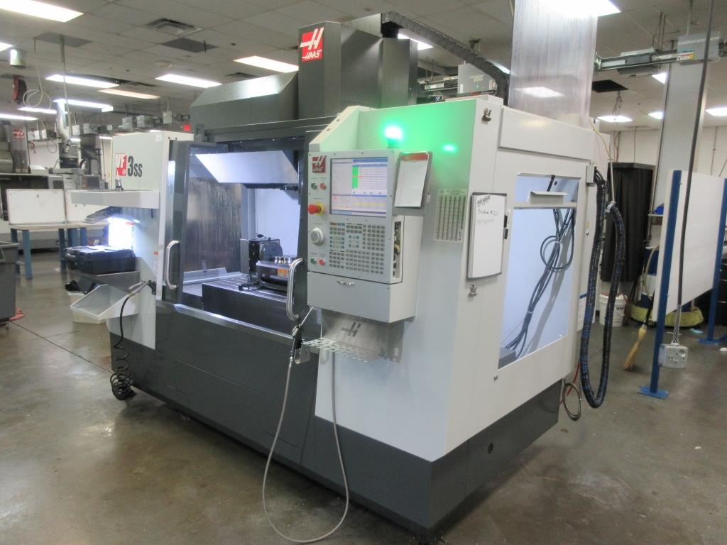 Machines Used | Haas VF-3SS 5-Axis CNC Vertical Machining Center