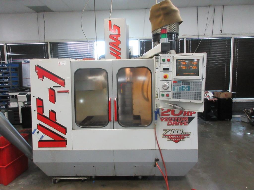 Machines Used | Haas VF-1 CNC Vertical Machining Center with 4th