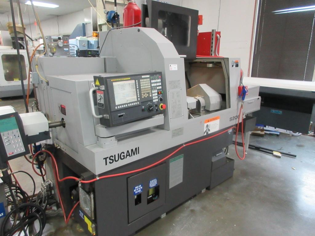 Machines Used | Tsugami S206 20MM CNC Swiss Screw Machine with LNS