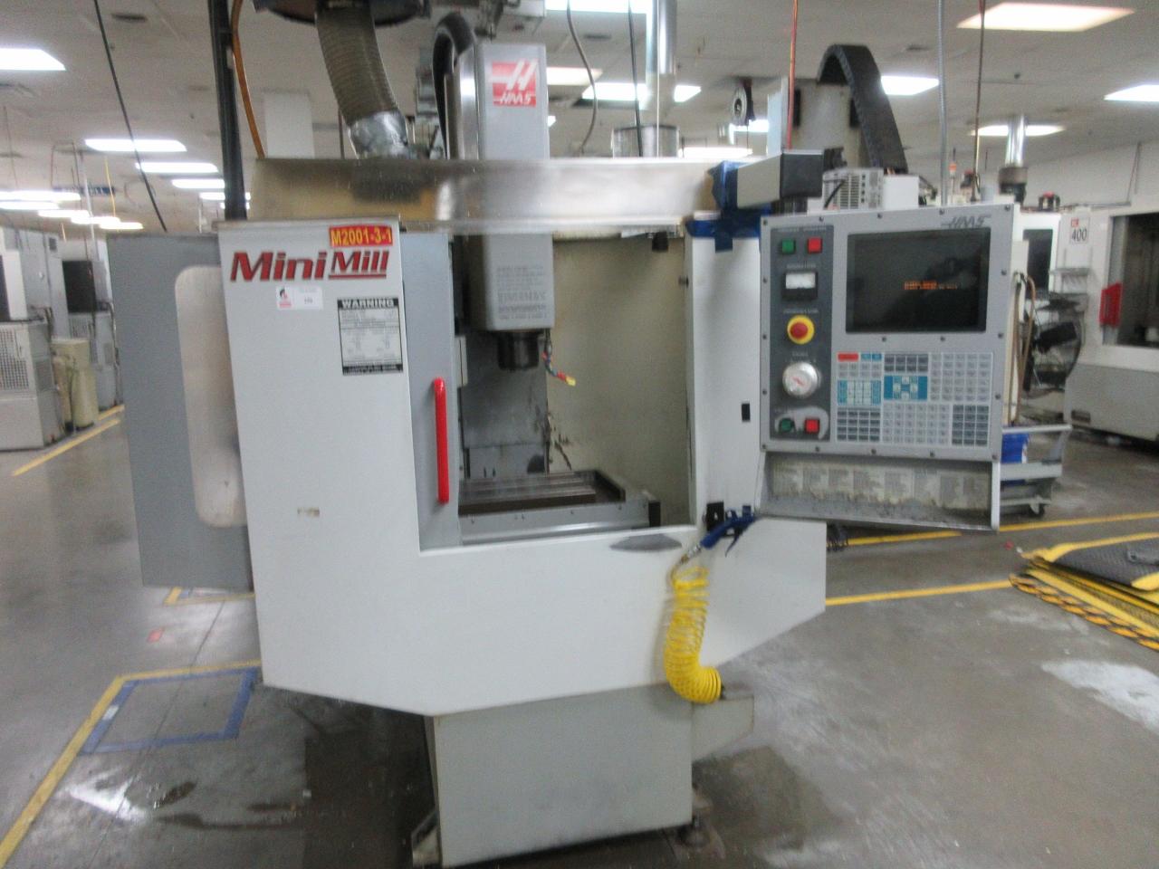 Machines Used | Haas MiniMill CNC Vertical Machining Center with