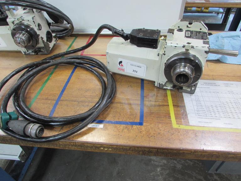 Haas HA5C Brushed Type Programmable 5C Indexer with Hand Type Collet Closer