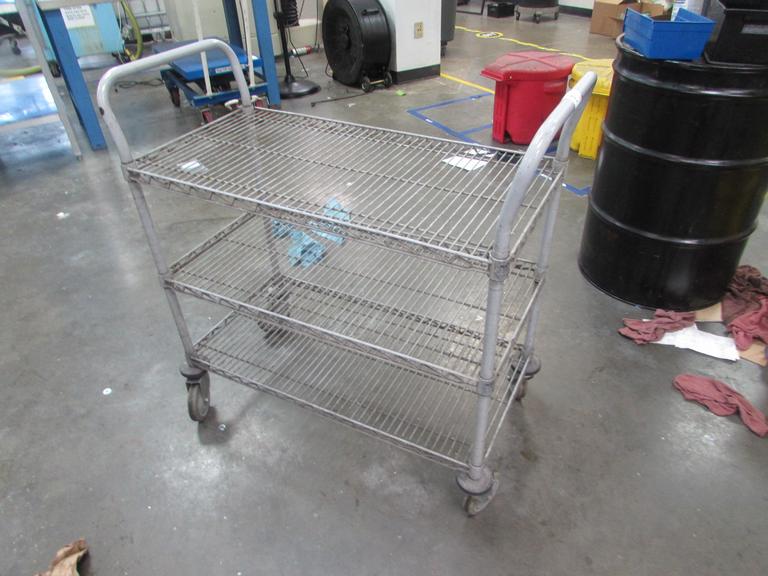 Wire Deck Shop Cart