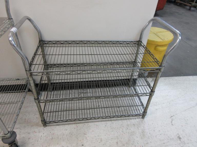 NSF Stainless 2 Shelf Wire Rack