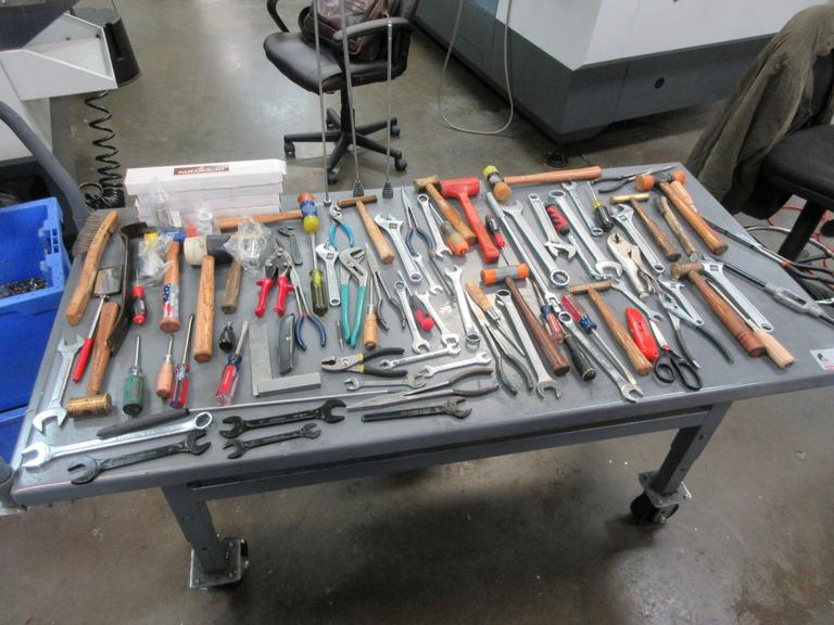 Large Assortment of Hand Tools - As Shown