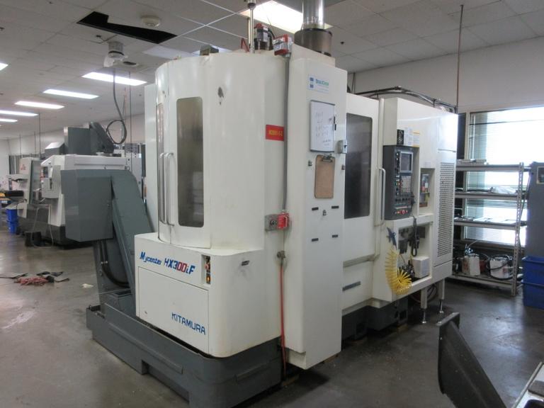 Kitamura MyCenter HX300iF CNC Horizontal Machining Center, 20,000 RPM (2) 12" x 12" Pallets, 4th Axis