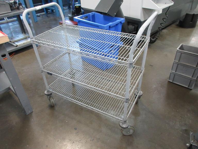 Wire Deck Shop Cart