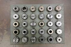 ER-32 Flex Collets and Metal Divider Rack