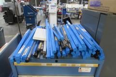 Hundreds of Gun Drills from .125" to .482" with Lista Style 9-Drawer Cabinet