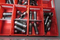 Southwick & Meister 12mm Main Spindle and Pick-Off Collets for Tsugami BS12 in This Auction