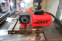 Haas HA5C Programmable Rotary Table, Brush Drive Motor, 5C Lever Collet Closer, Cable, Connector