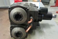 EWS Command Right-Angle Double ER25 Collet Live Milling Head for Samsung CNC Turning Center