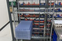 Uline NSF WireRack, 4 Wire Shelves, Portable ON Casters