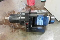 EWS Command Indexable ER25 Live Milling Tool Holder, Indexes +/- 120 Degrees, Fits Samsung CNC Lathes