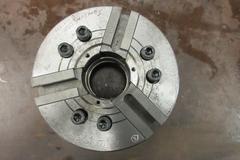 Seoam CGH-08 8" 3-Jaw Chuck Fits Samsung Lathes in the Auction