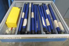 Hundreds of Gun Drills from .125" to .482" with Lista Style 9-Drawer Cabinet