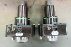 (2) Heimatec Straight ER32 Collet Live Milling Tool Holders for Samsung CNC Lathes