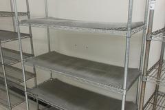 NSF Portable Metro Rack, Stainless, 5 Shelves