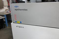 Agie Charmilles AT Spirit 4 Axis CNC Sinker Type EDM (Electrical Discharge Machine) w C-Axis, 15 Electrode Changer