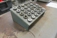ER-32 Flex Collets and Metal Divider Rack