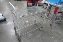 Nexel Wire Deck Shop Carts