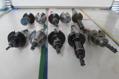 (10) End Mill Style Cat 40 Tool Holders