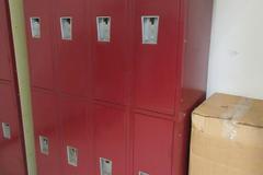 Lockers 4 Columns 2 Lockers High