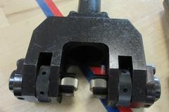 Knurling Tool Holders (1)1" Square Shank (2) 1.25" Shank, (1) 1" SHank