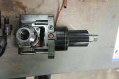(2) Indexable Angle ER25 Collet Live Milling Tool Holders for Samsung CNC Lathes, +/- 120 Degree Index