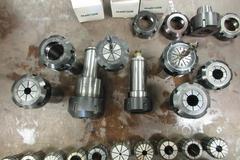 ER32 Collet Tool Holders, Round Shank, ER32 Collets, Extra End Caps
