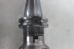 (3) Cat 40 Tool Holders with Insert Type Face Mills