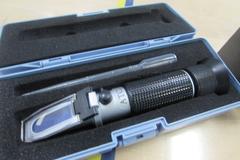 (2) Mag Base Indicator Stands; Portable Refractometer with Case, 1-2-3 Blocks, Ring Gage