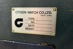 Citizen B12 Type 1 CNC Swiss Screw Machine with Live Tooling, Parts Catcher