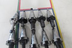 (10) Collet Style Cat 40 Tool Holders: