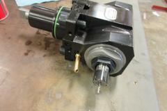 Heimatec Double-End Right-Angle Live Milling Tool Holder for Samsung CNC Lathes